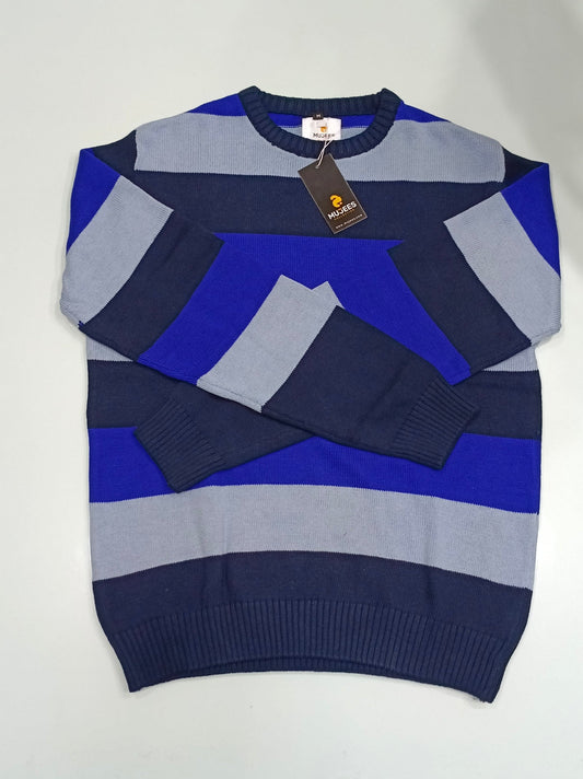 Sweater for men blue, sky blue and navy colour sweater with premium design BKT.MS 19